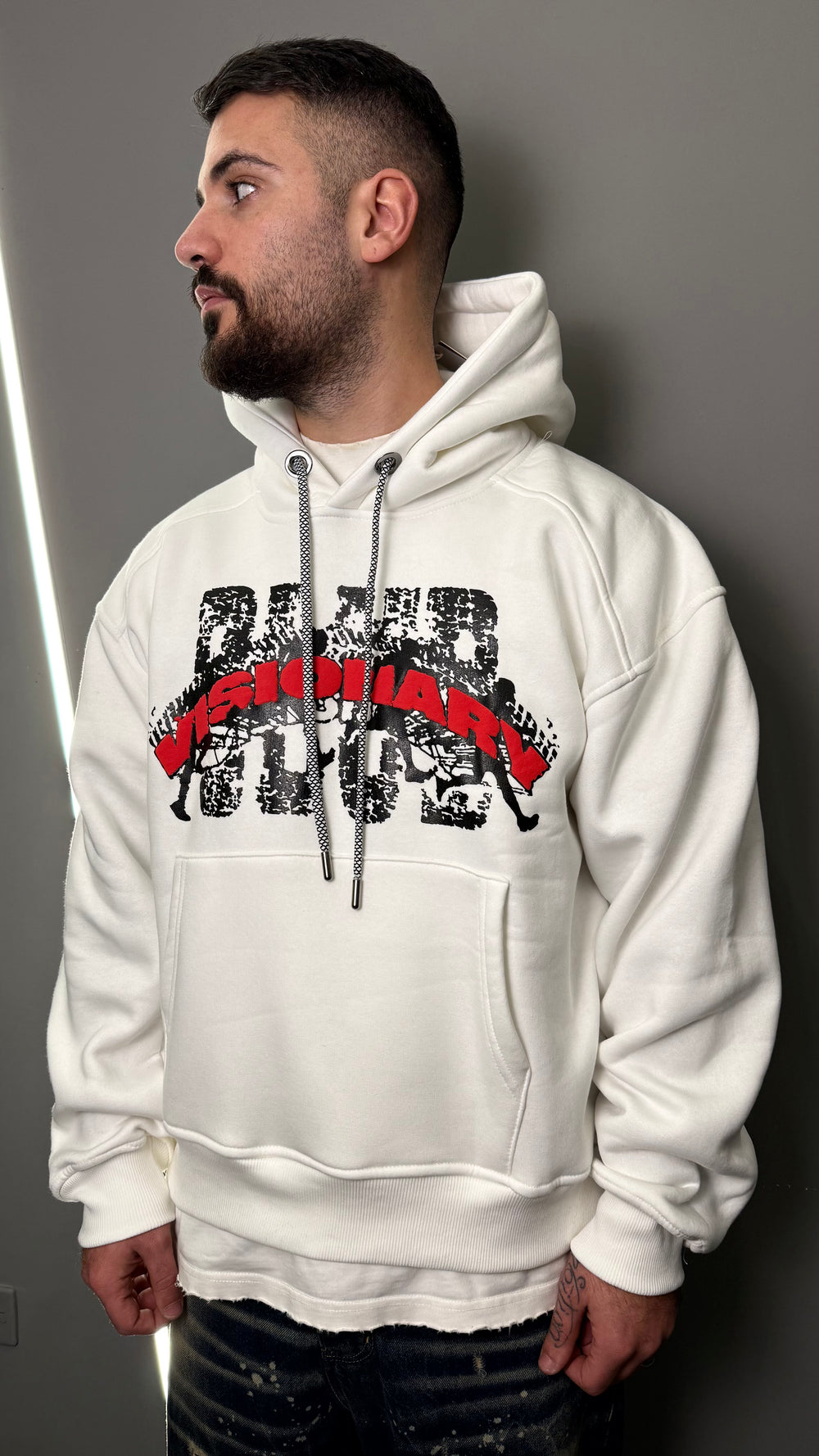 FELPA JM VISIONARY WHITE