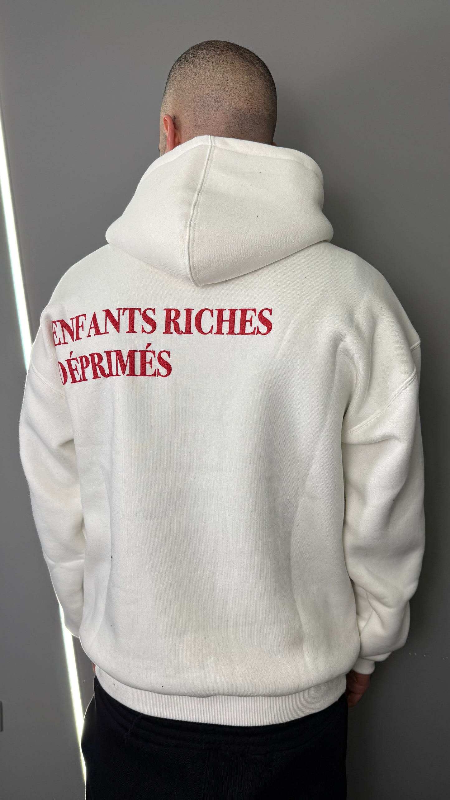 FELPA DEPENDENCIA HEAVENLY WHITE