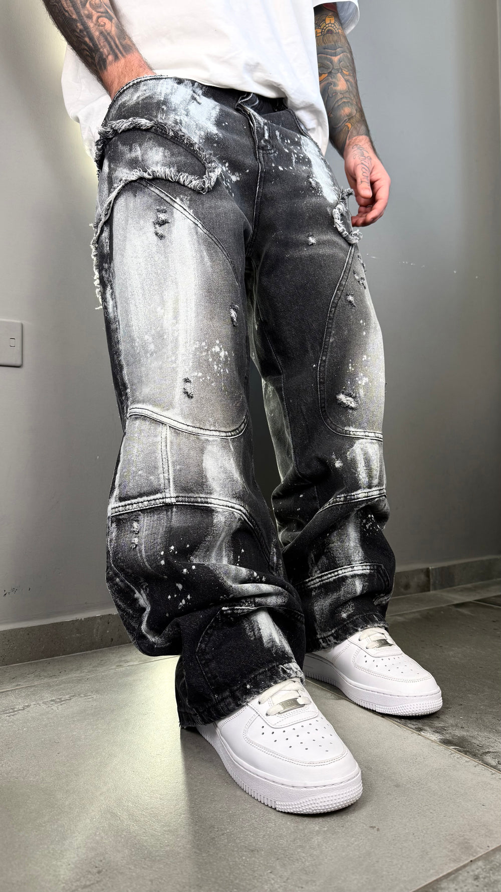 JEANS SUPERBAGGY 425 BLACK