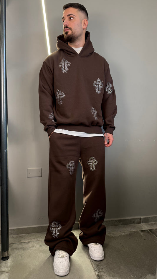 TUTA CROSS DIAMOND BROWN