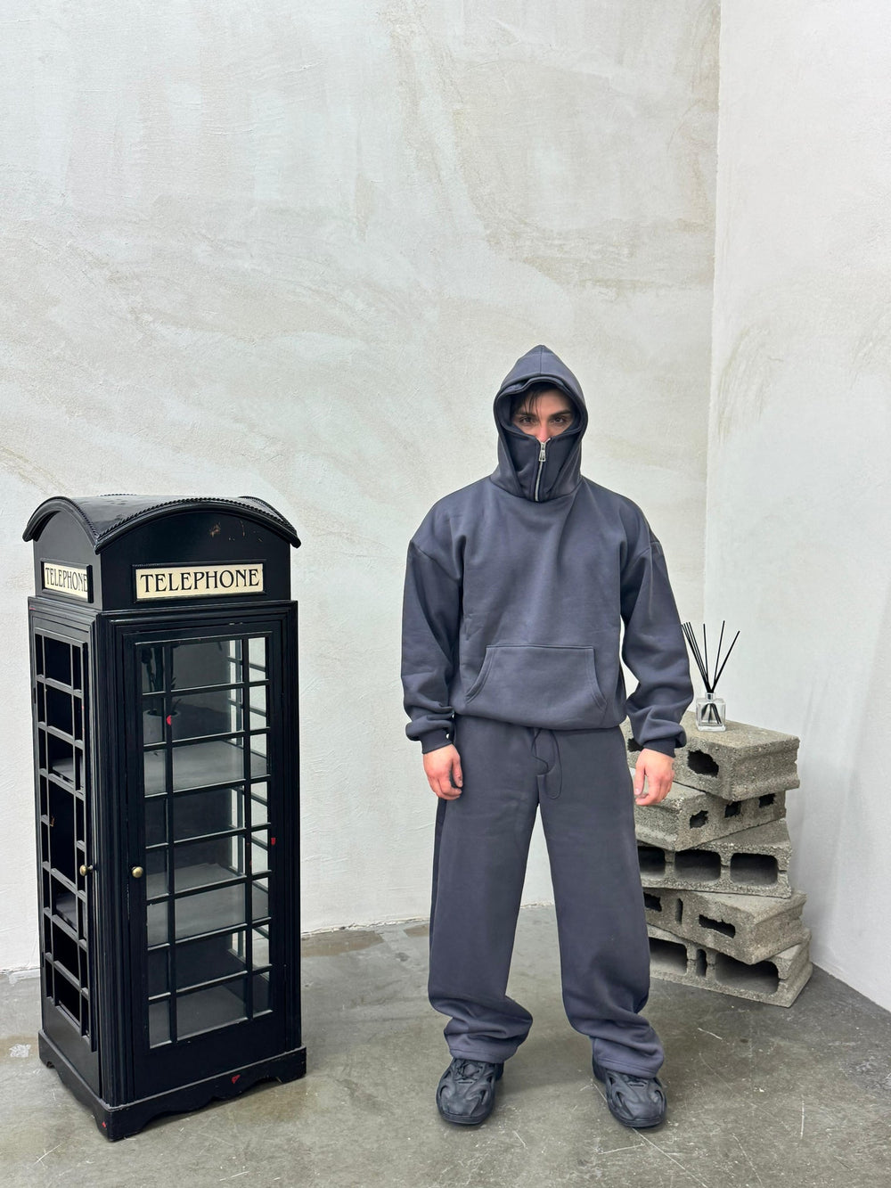 TUTA BALACLAVA DARK GREY