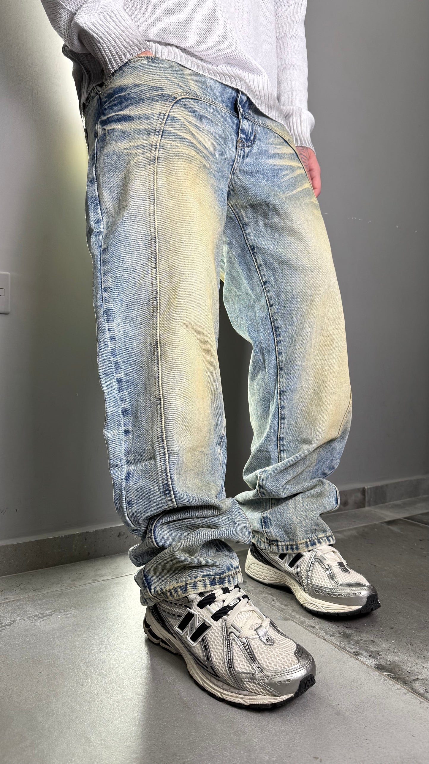 JEANS BAGGY SABBIATO 8702