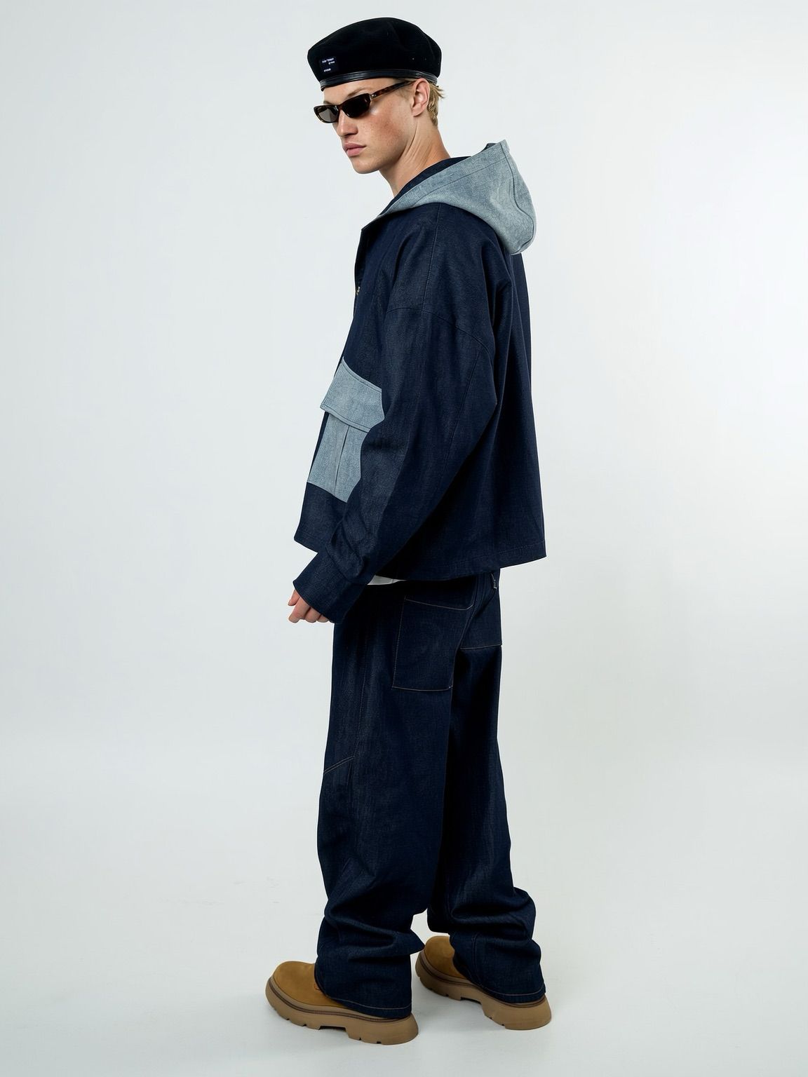 COORDINATO DENIM BLACK CIRCUS