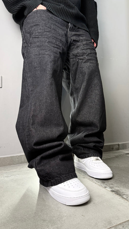 JEANS SUPERBAGGY DOUBLE BLACK CIANOTIC