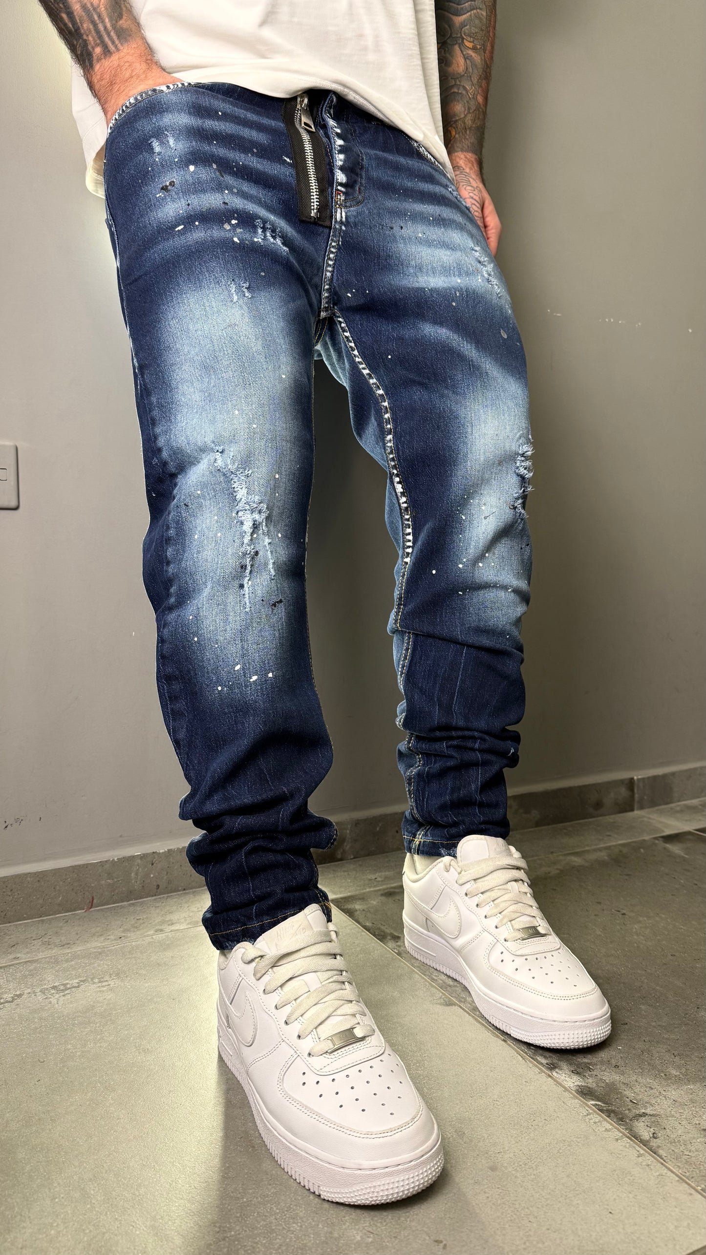 JEANS MOD.DSQ LENON CIANOTIC BLUE
