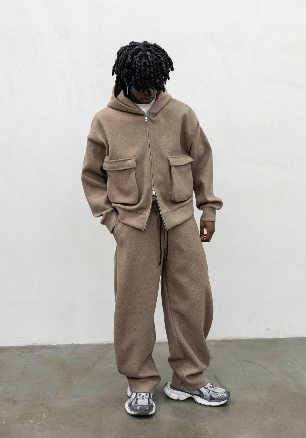 COORDINATO POCKETS BROWN