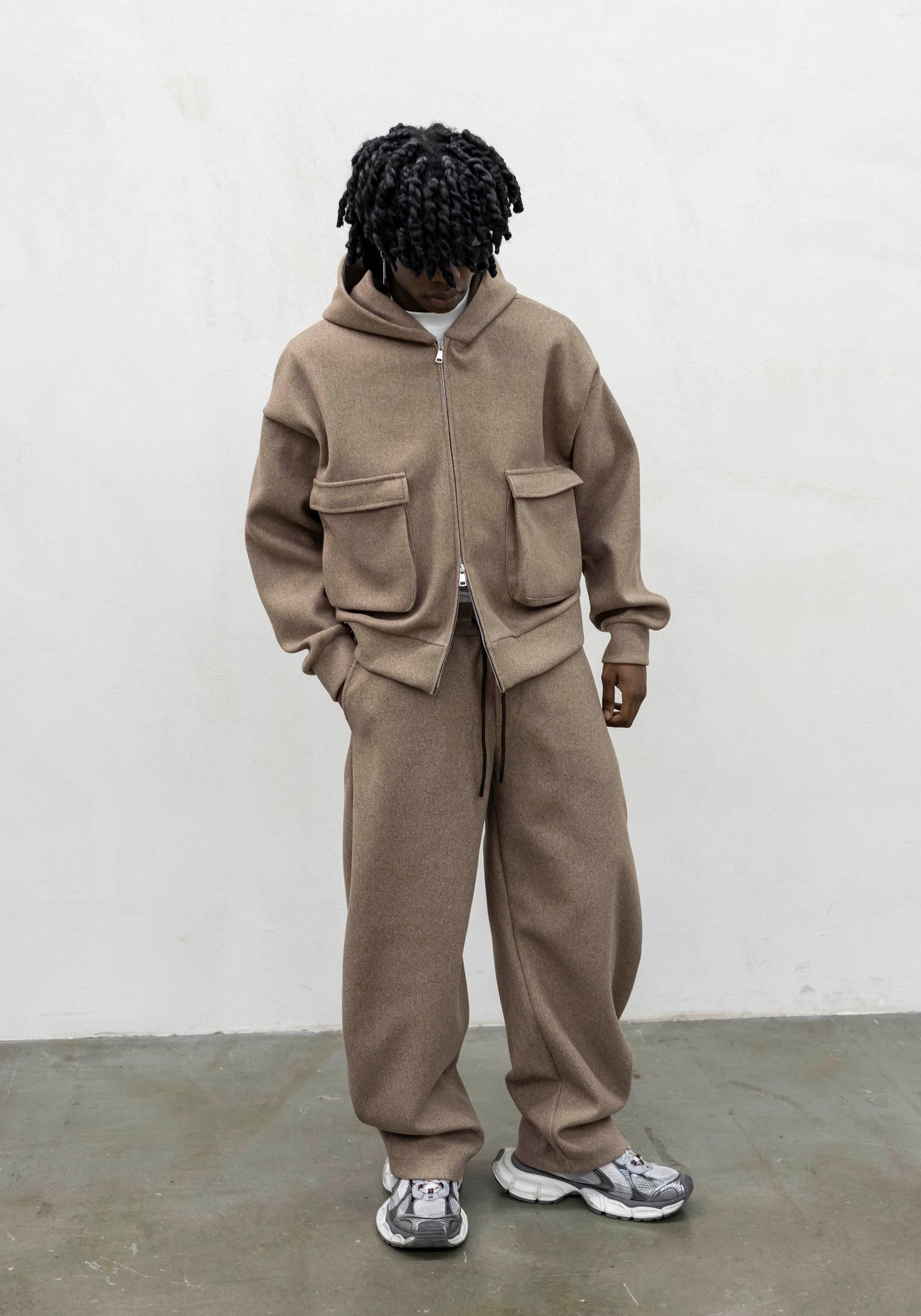 COORDINATO POCKETS BROWN