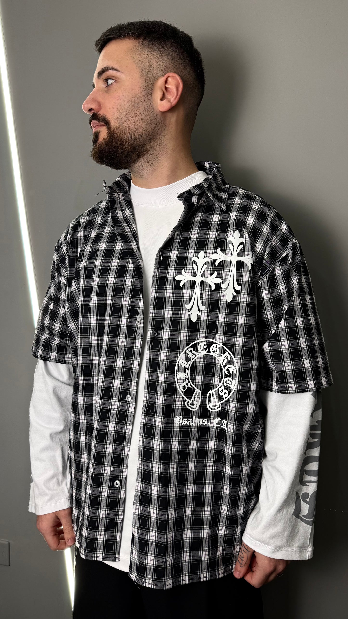 CAMICIA CHROME BLACK