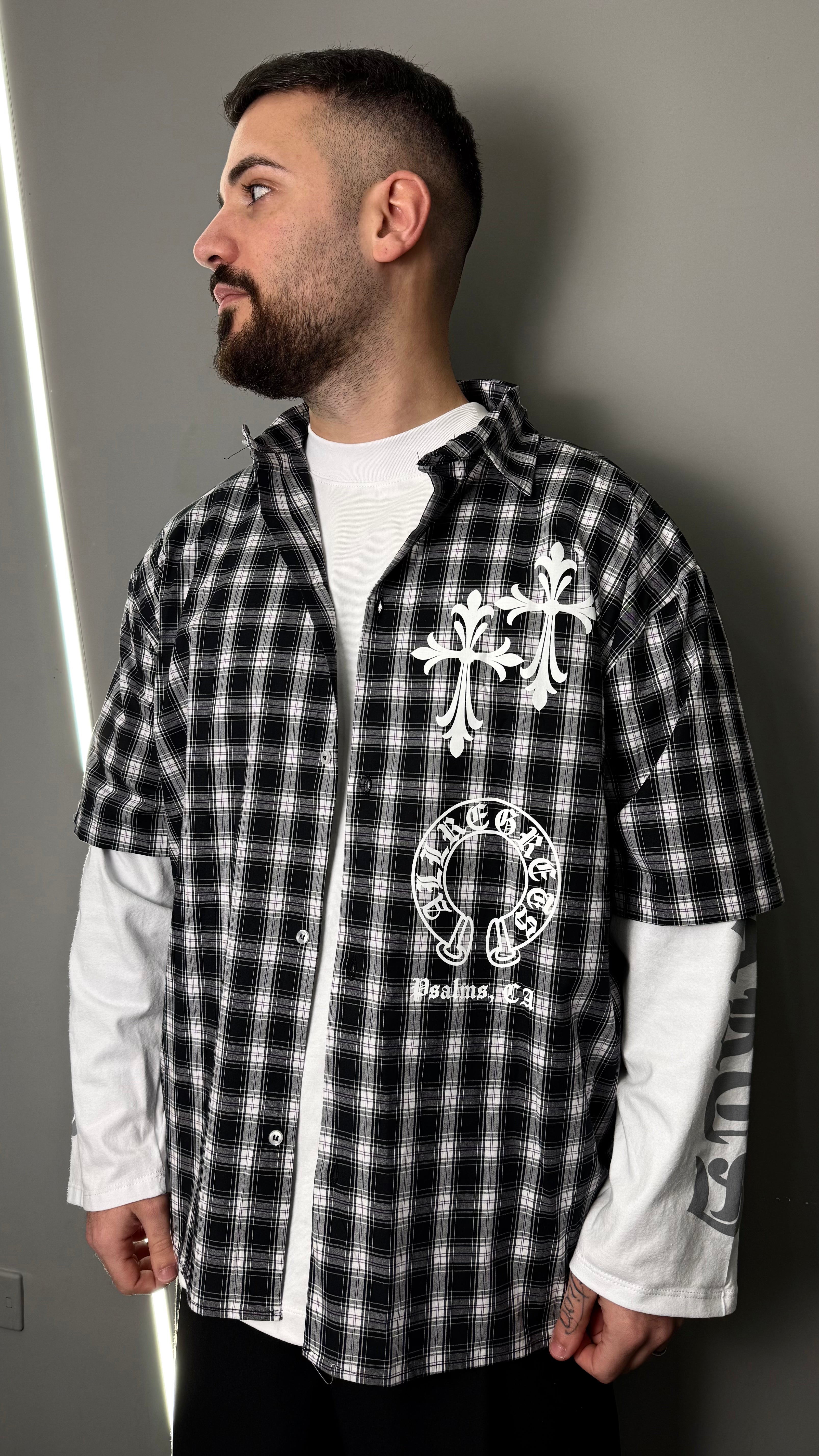 CAMICIA CHROME BLACK