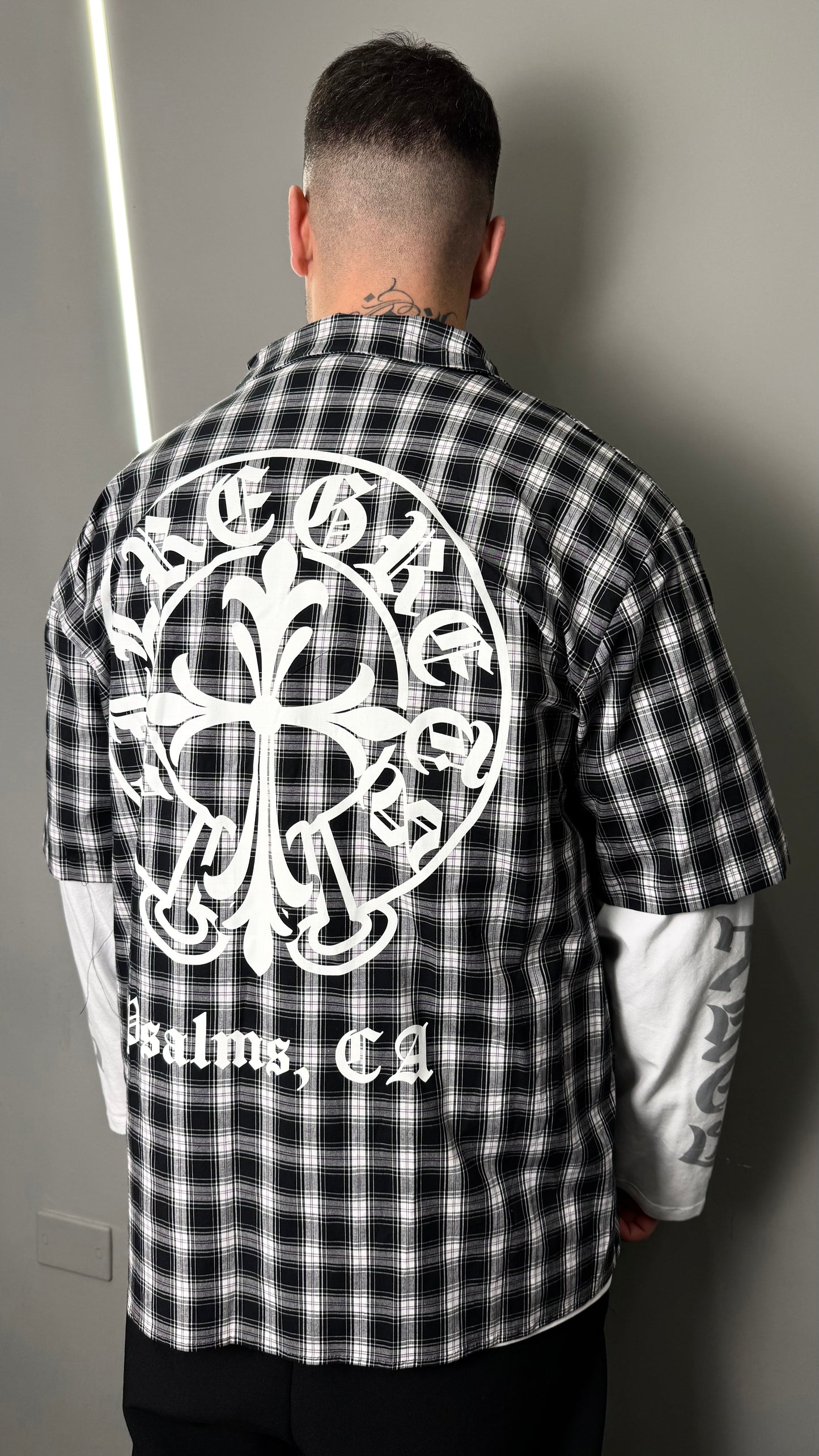 CAMICIA CHROME BLACK