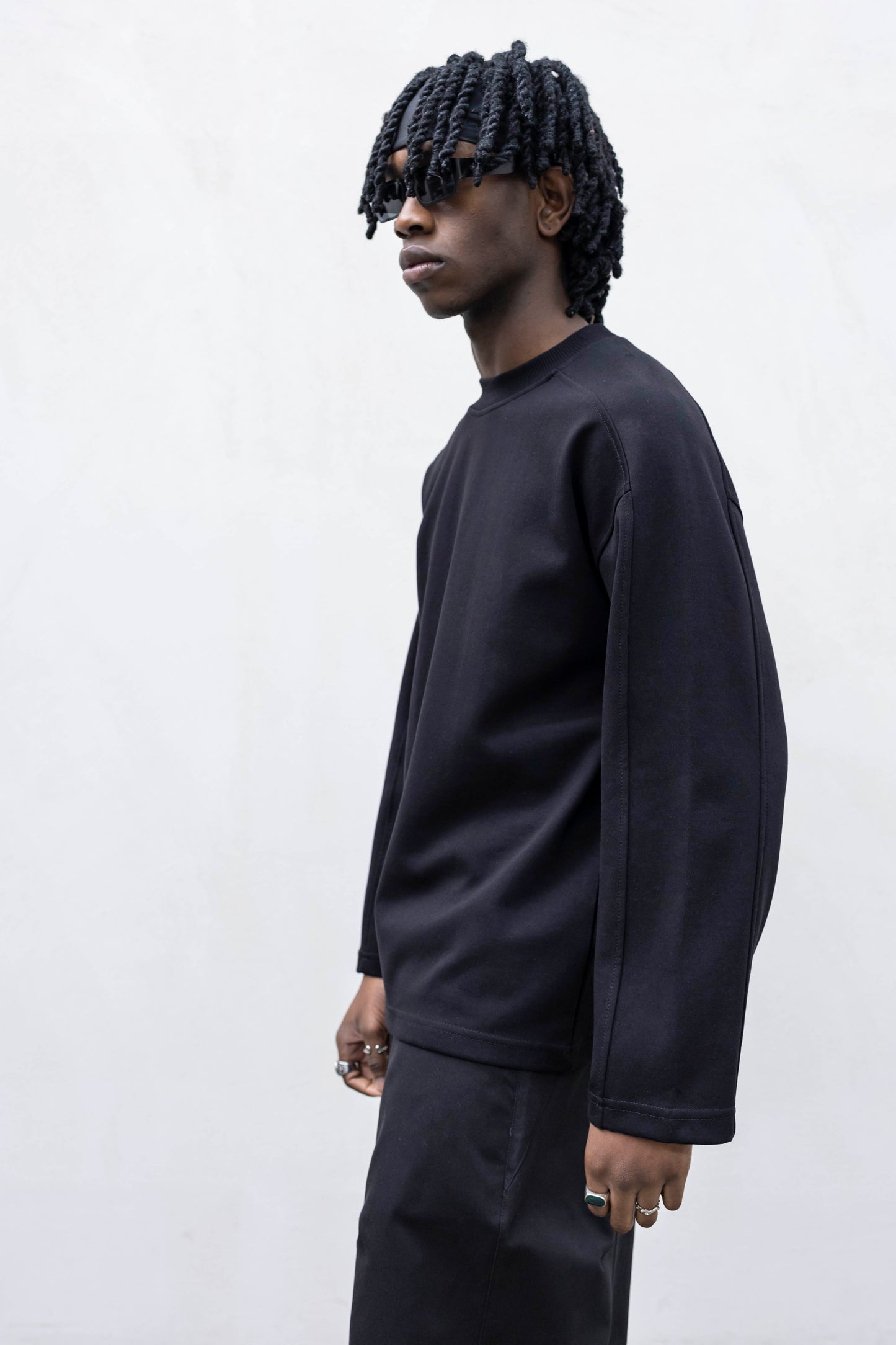 T-SHIRT LONGSLEEVE INSERT BLACK