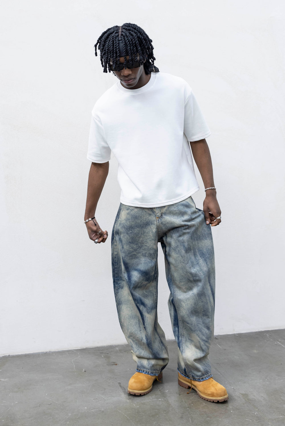 JEANS BALOON PRESENT BLUE