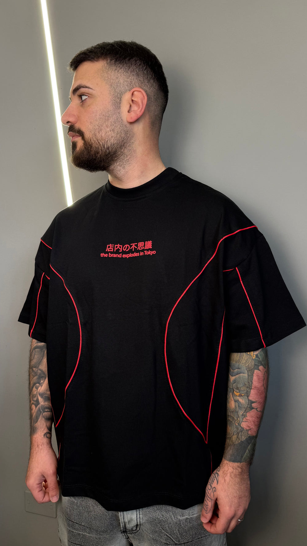 T-SHIRT JAPAN BNK BLACK