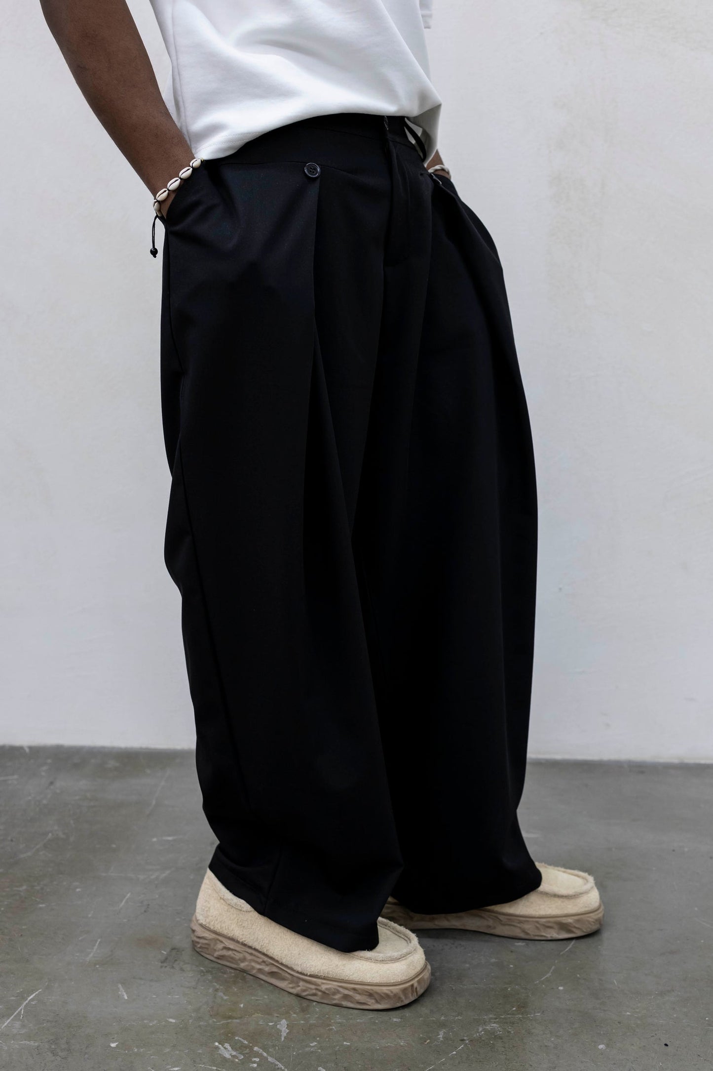 PANTALONE BUTTONS BLACK