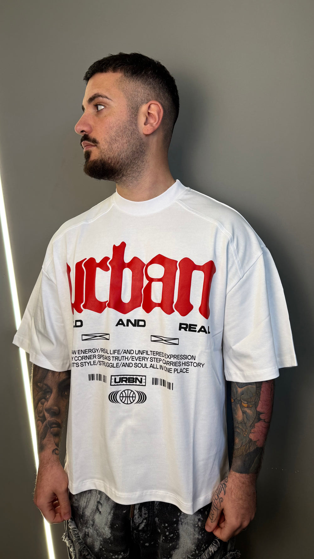 T-SHIRT URBAN WHITE