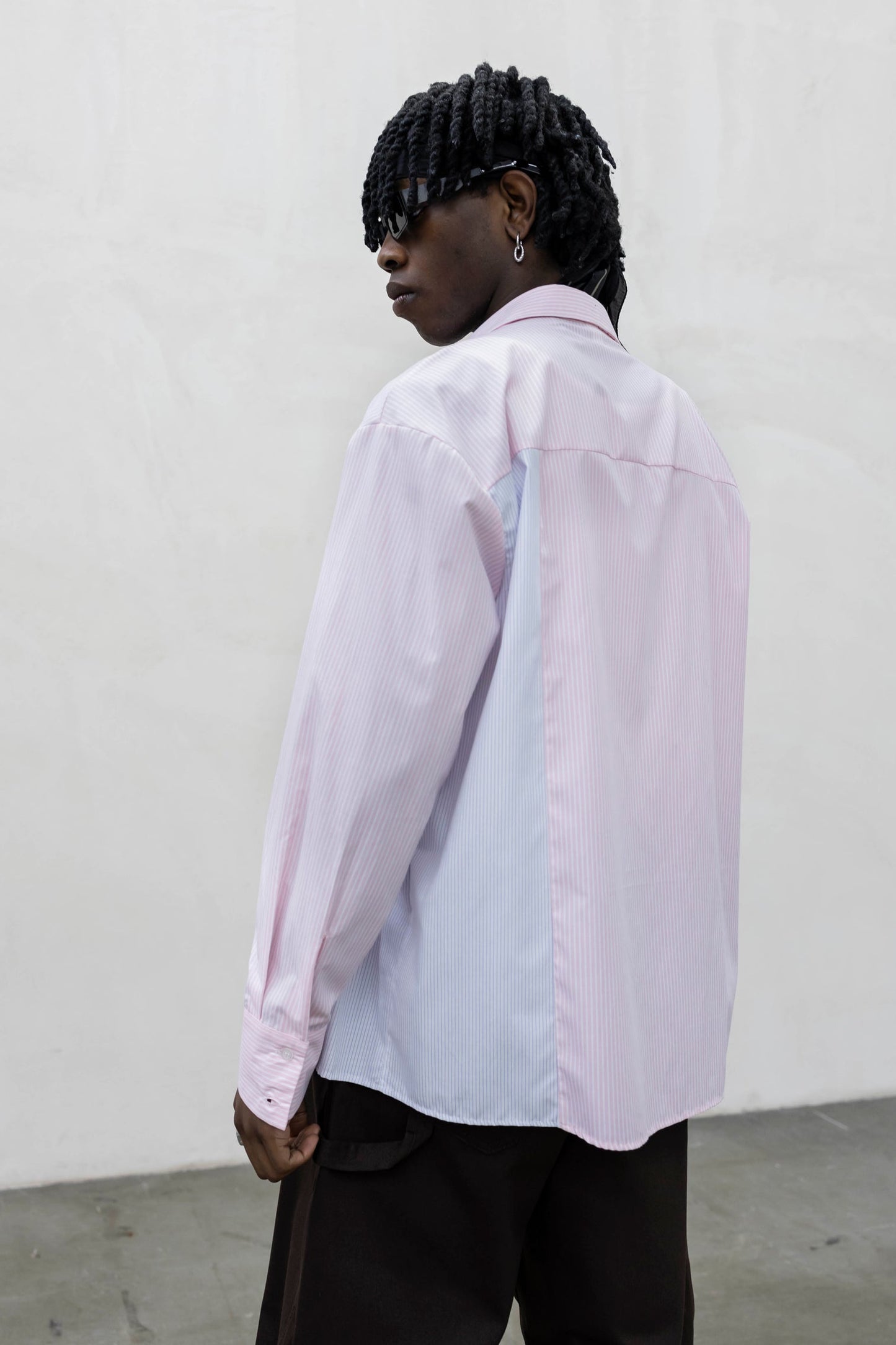 CAMICIA MULTI STRIPED PINK