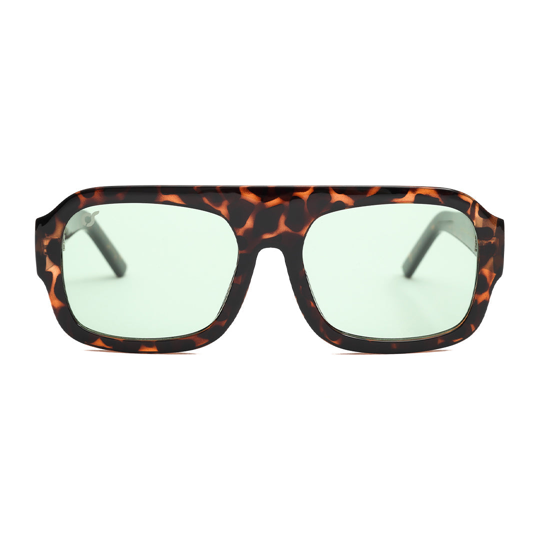 OCCHIALI ROMA TARTARUGATO VERDE