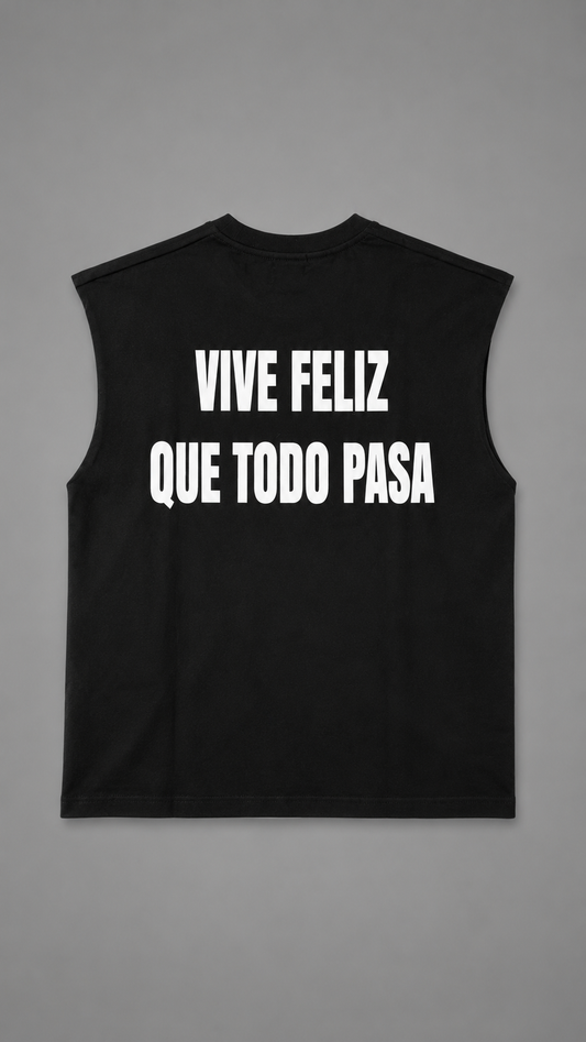 CANOTTA VIVE FELIZ BLACK