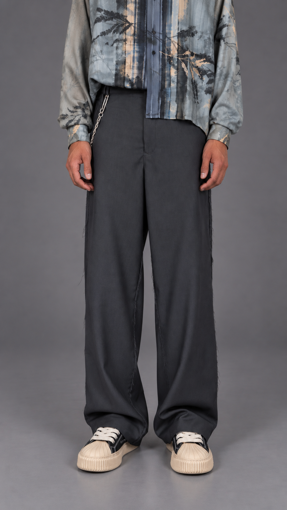 PANTALONE LOOSEFIT BLUE