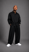 COORDINATO CHECK BLACK CIRCUS