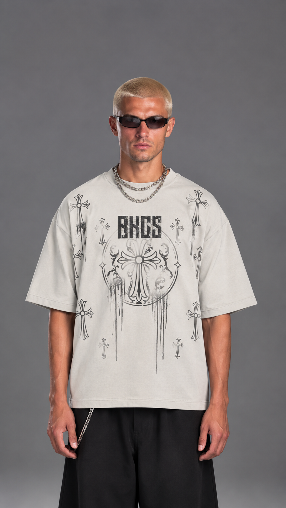T-SHIRT MOD. CHROME PEARL