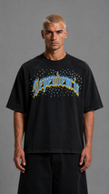 T-SHIRT COLOR DIAMOND DEPENDENCIA BLACK