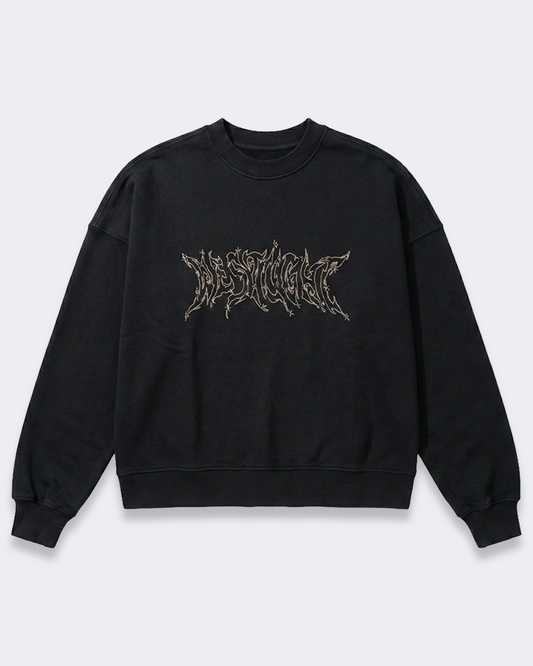 FELPA WEST LIGHT BORCHIE STAR BLACK