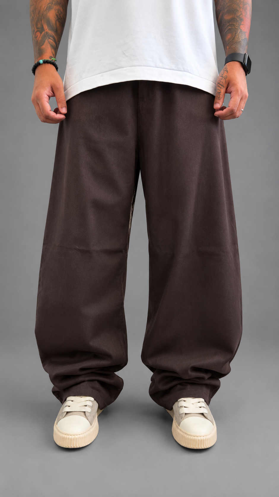 JEANS BALOON PRESENT DAY BROWN