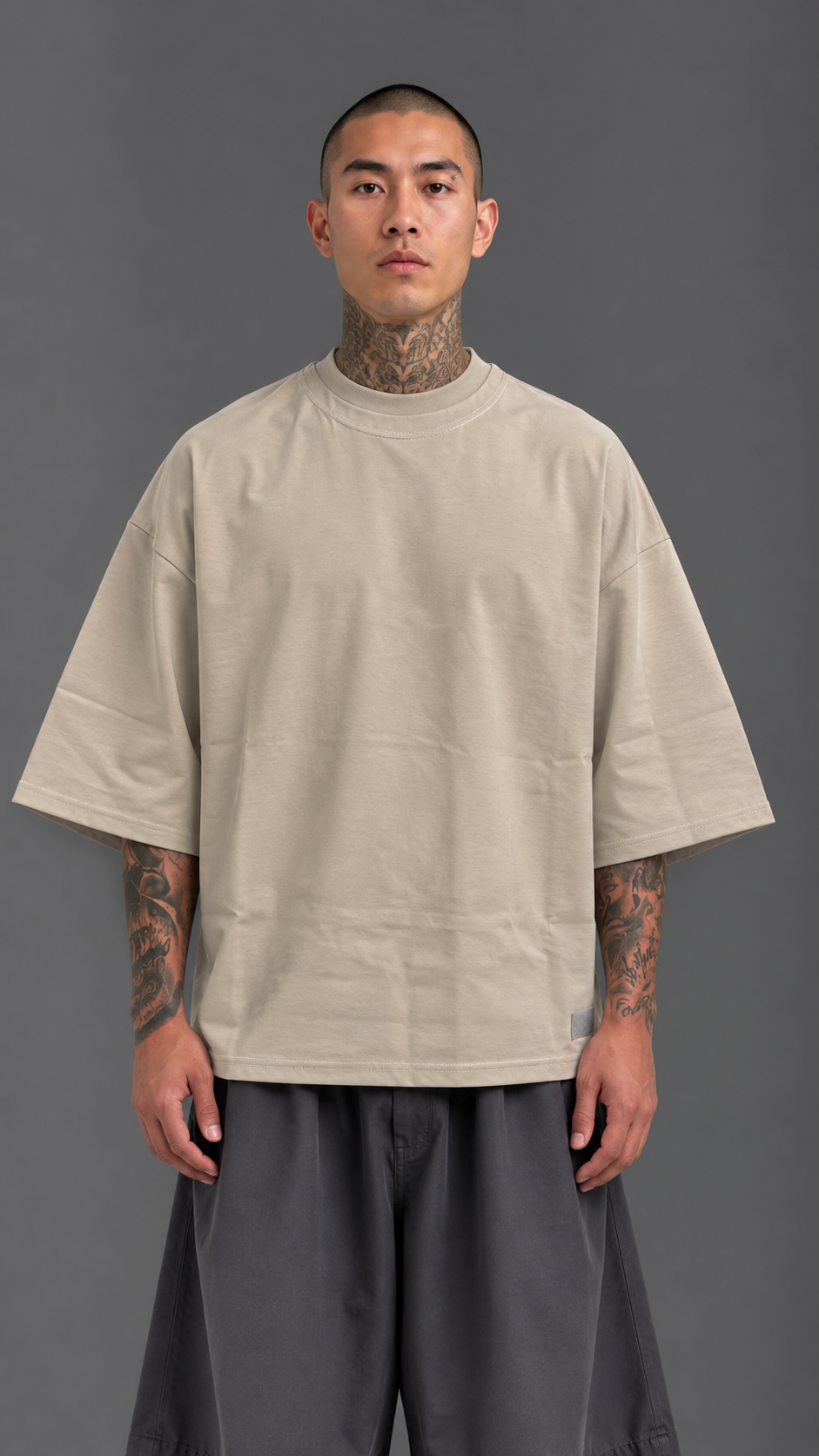 T-SHIRT RIVAL BEIGE