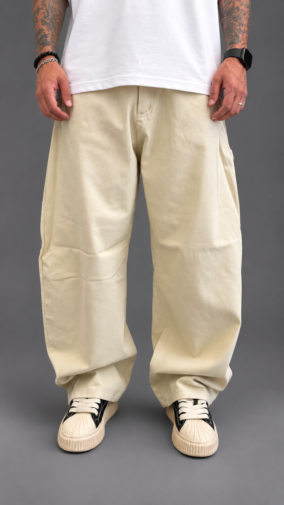 JEANS BULL REMOVABLE BEIGE