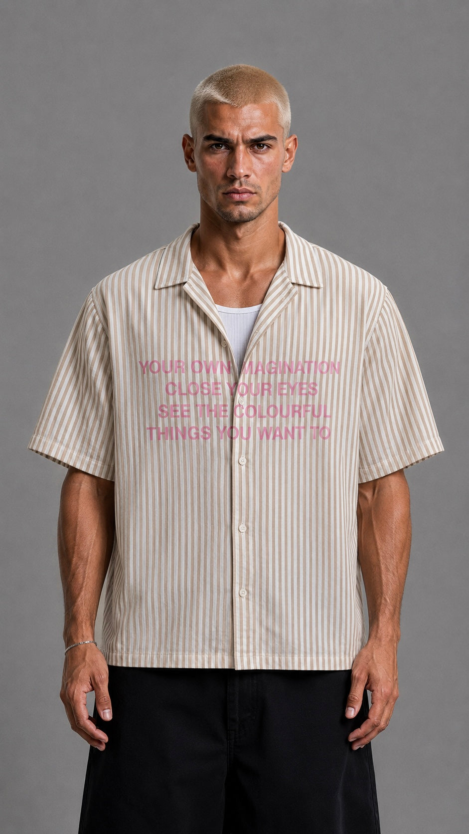 CAMICIA IMMAGINAION BEIGE
