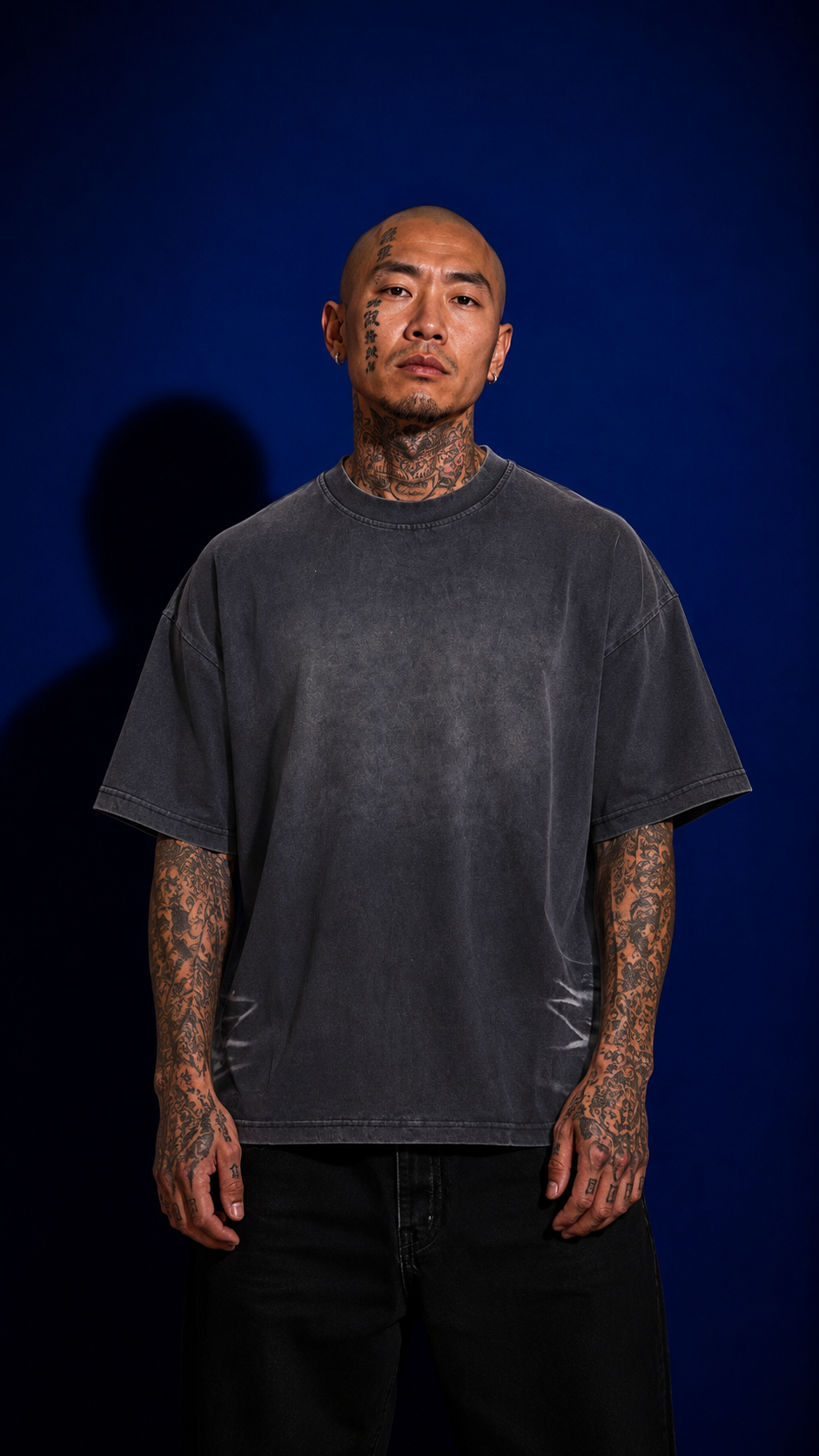 T-SHIRT WASHED BLACK
