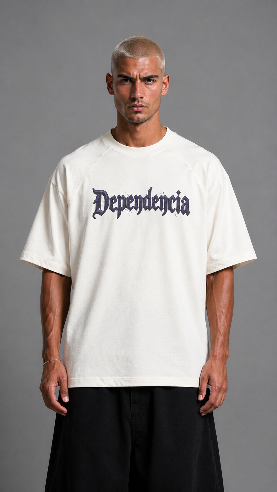 T-SHIRT PYRAMIDE DEPENDENCIA WHITE