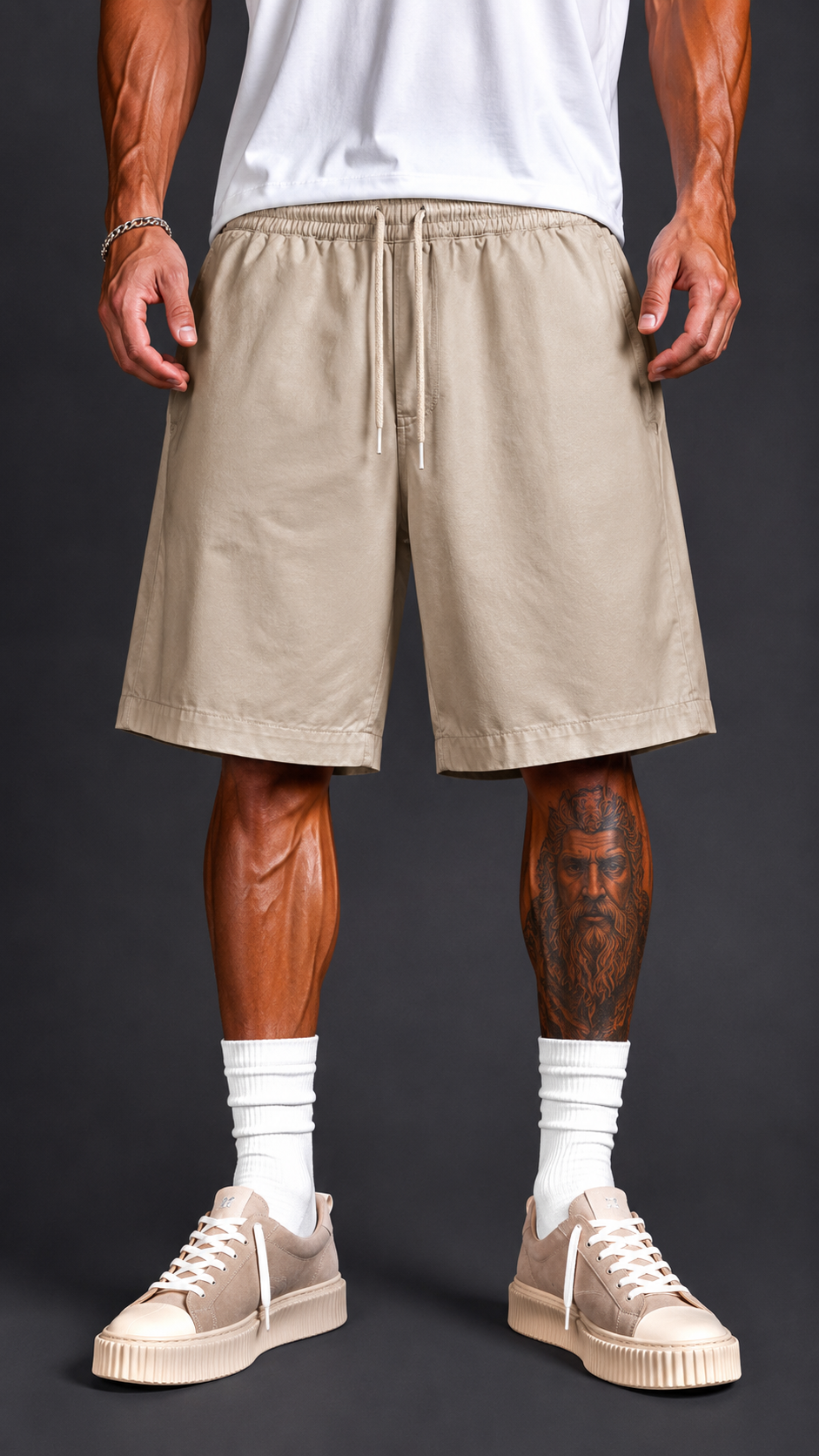 SHORTS HYDO YOSHIDA CREAM
