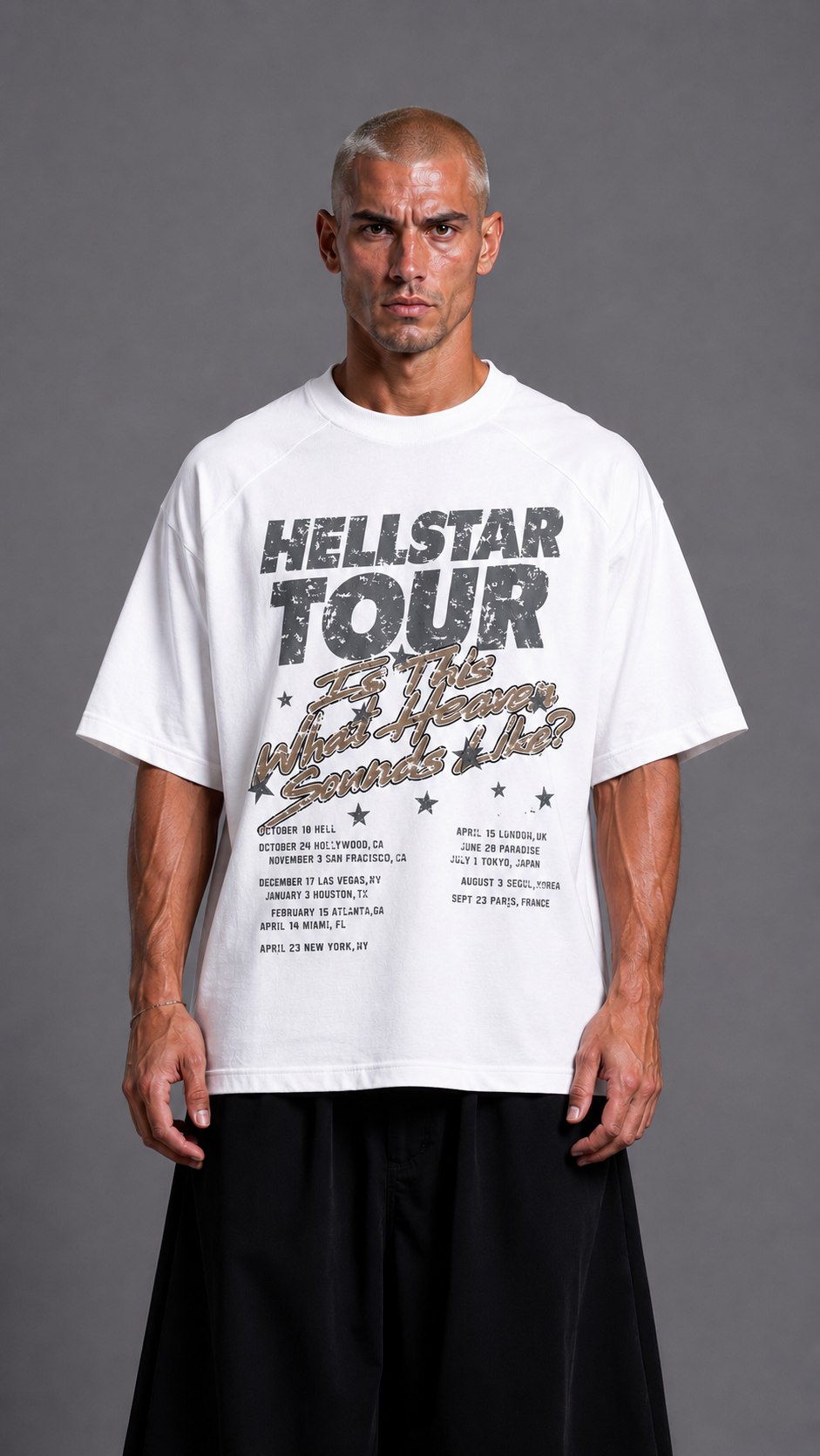 T-SHIRT HELLSTAR WHITE