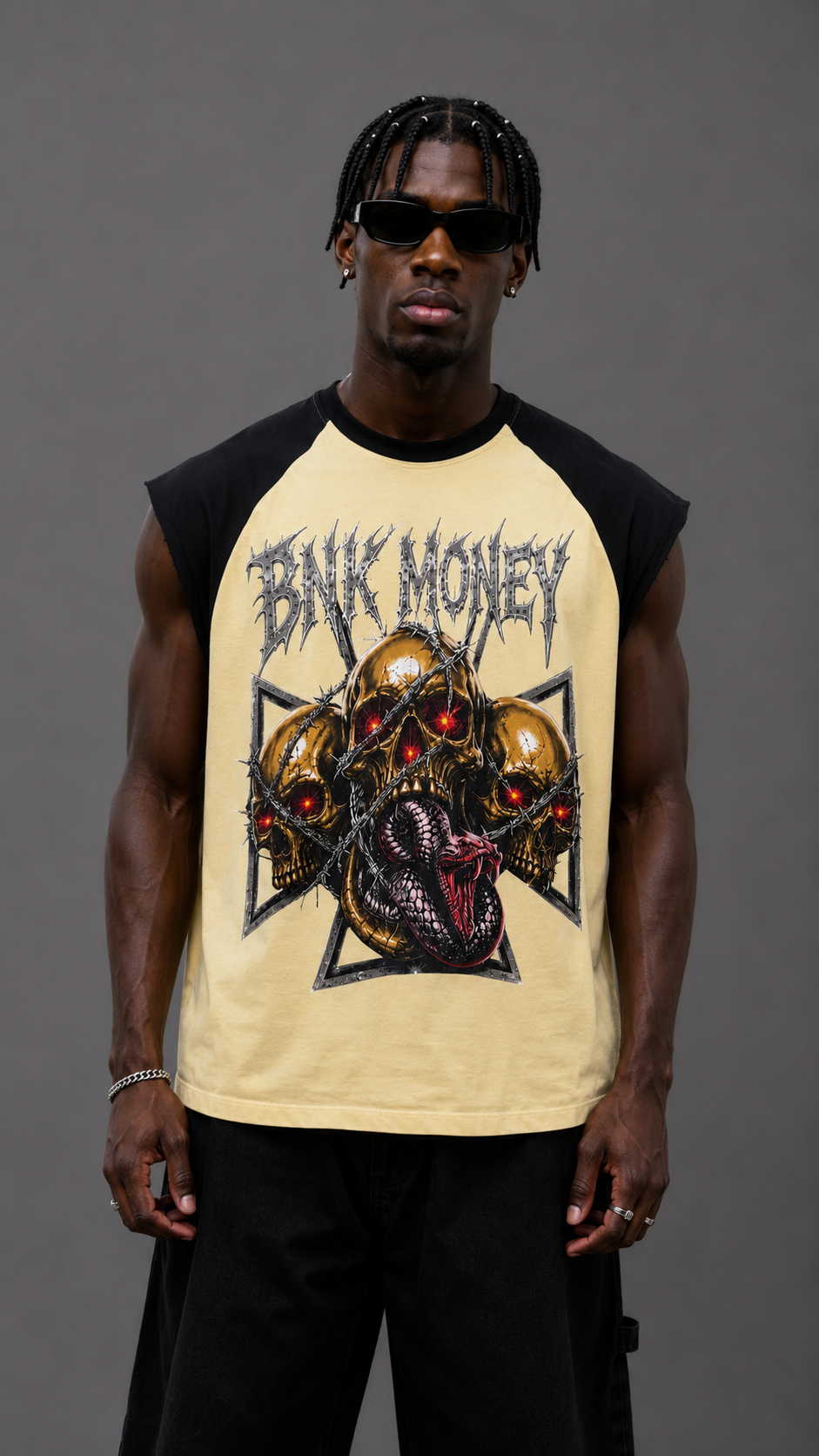 CANOTTA SKULL BNK YELLOW