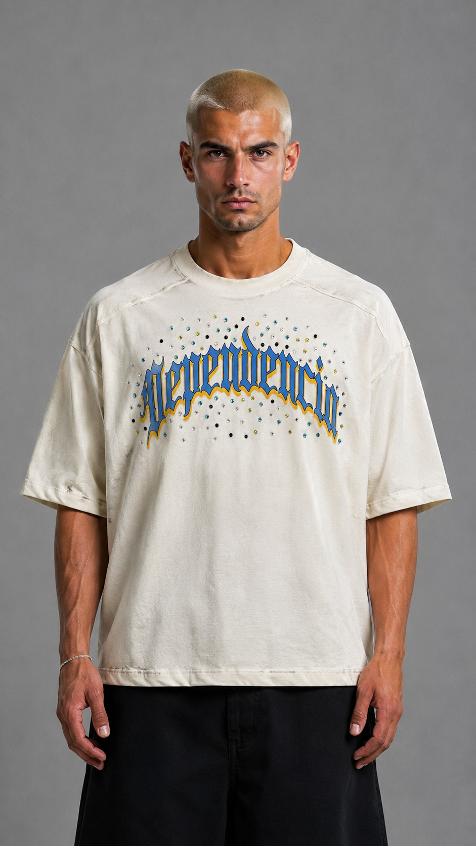 T-SHIRT COLOR DIAMOND DEPENDENCIA WHITE