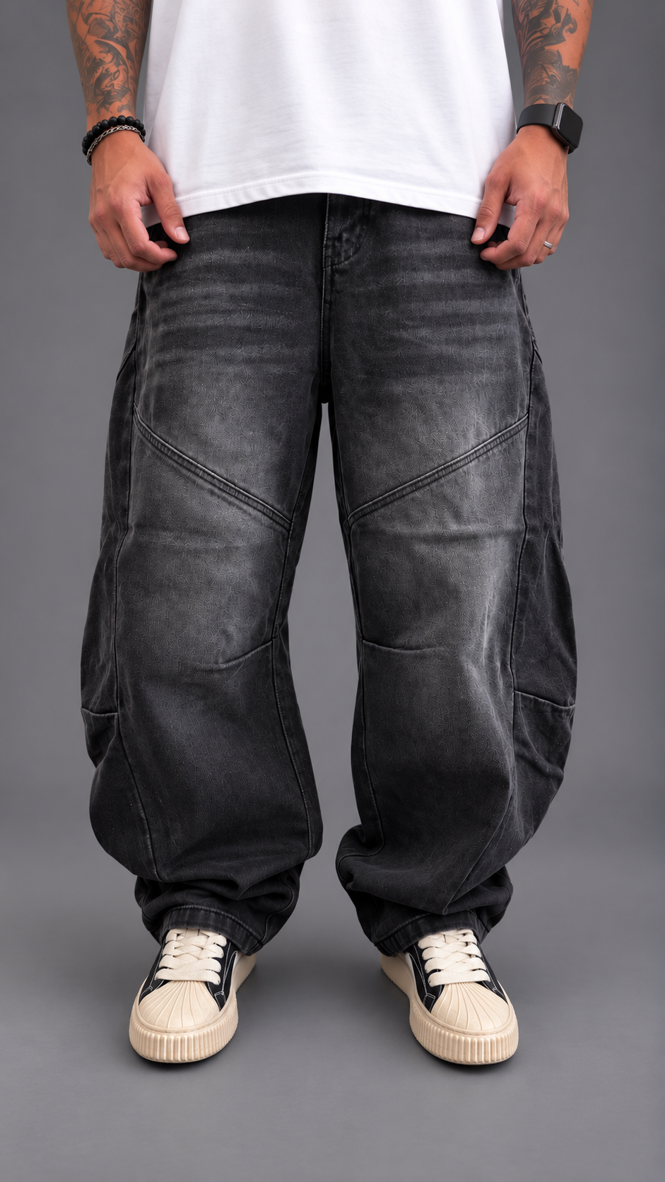 JEANS BALOON JK02 BLACK