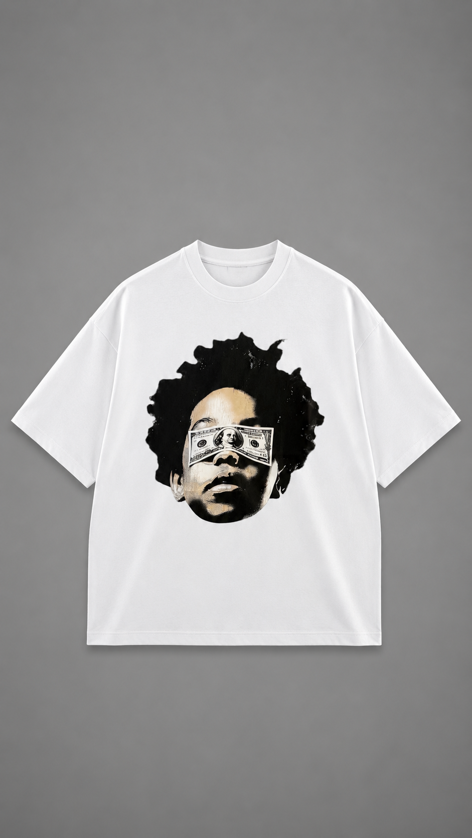 T-SHIRT DOLLAR WHITE