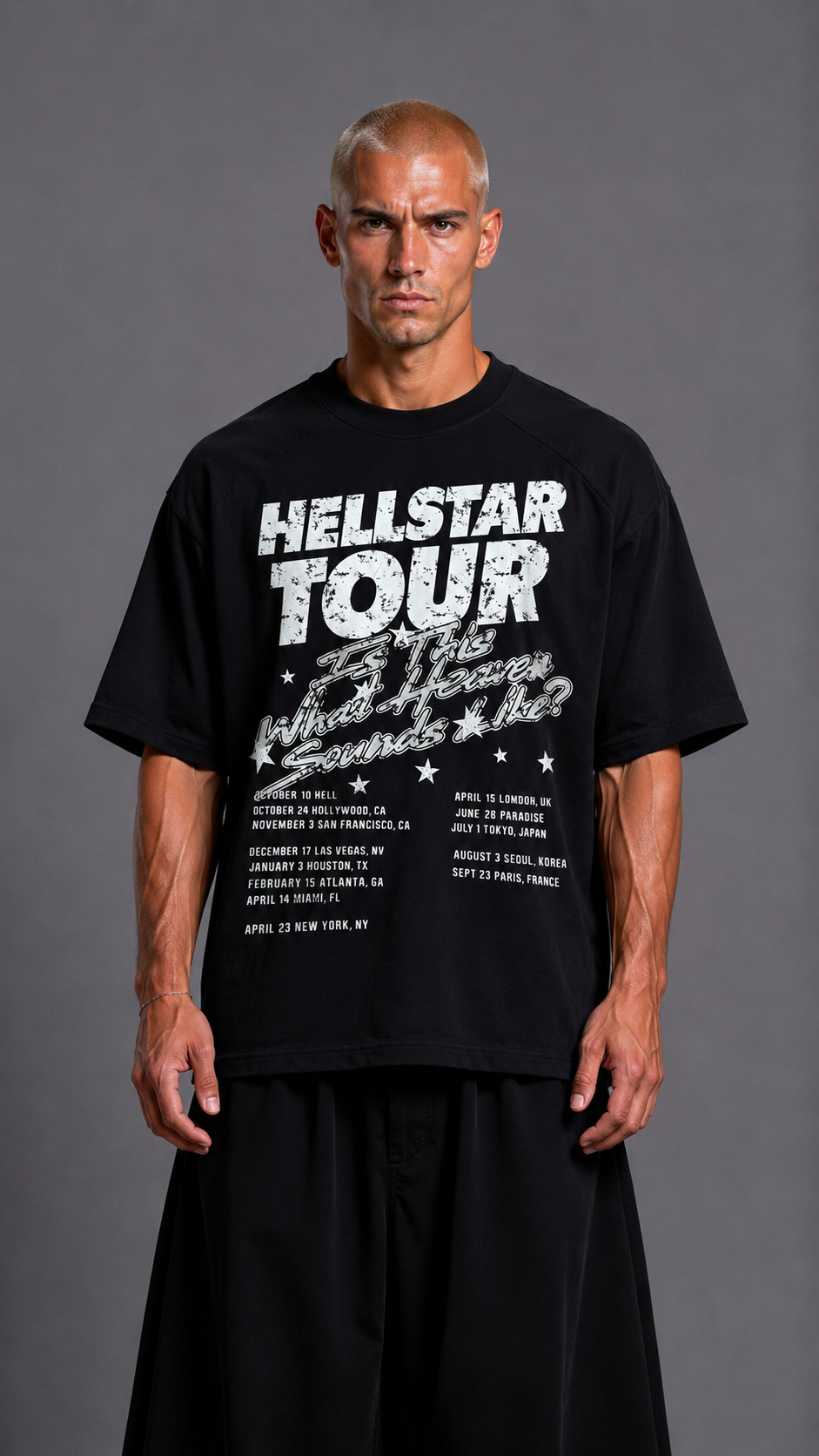 T-SHIRT HELLSTAR BLACK