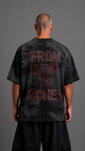 T-SHIRT BNK RAGS BLACK