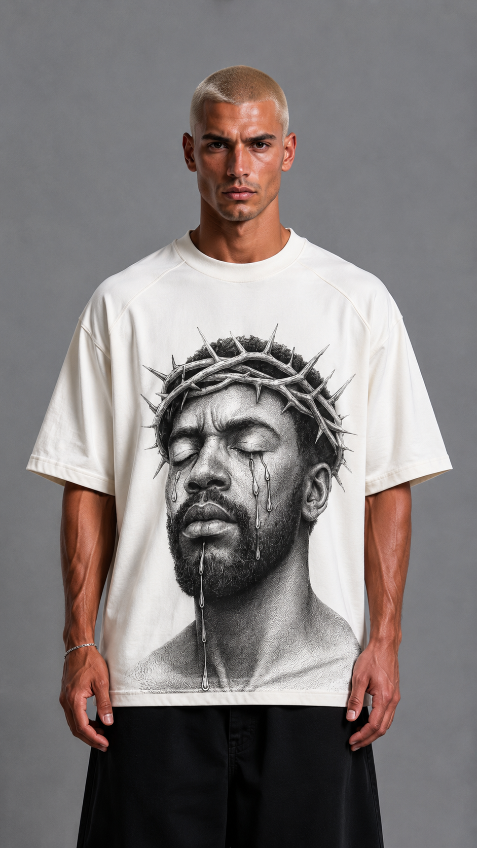 T-SHIRT JESUS WHITE