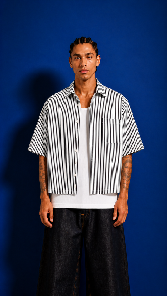 CAMICIA CHILL VIBES BLACK