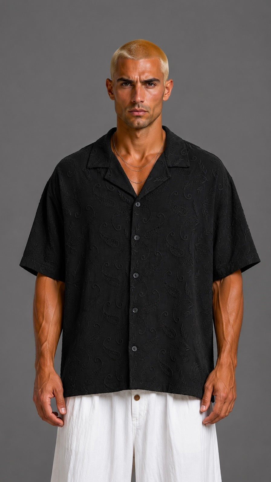 CAMICIA 815258 BLACK