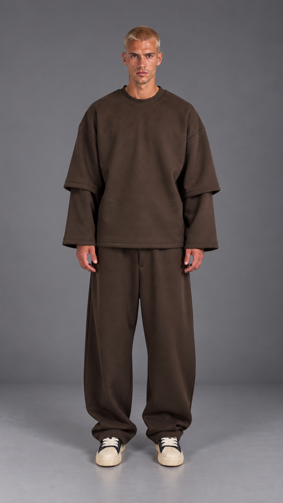 COORDINATO SCUBA TOKYO BROWN