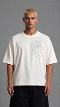 T-SHIRT CHICANO DIAMOND DEPENDENCIA WHITE