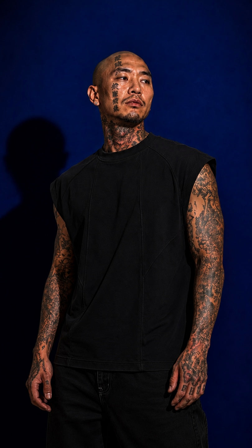 CANOTTA RAW CUT BLACK