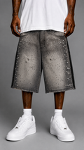 SHORTS STARDUST PD GREY