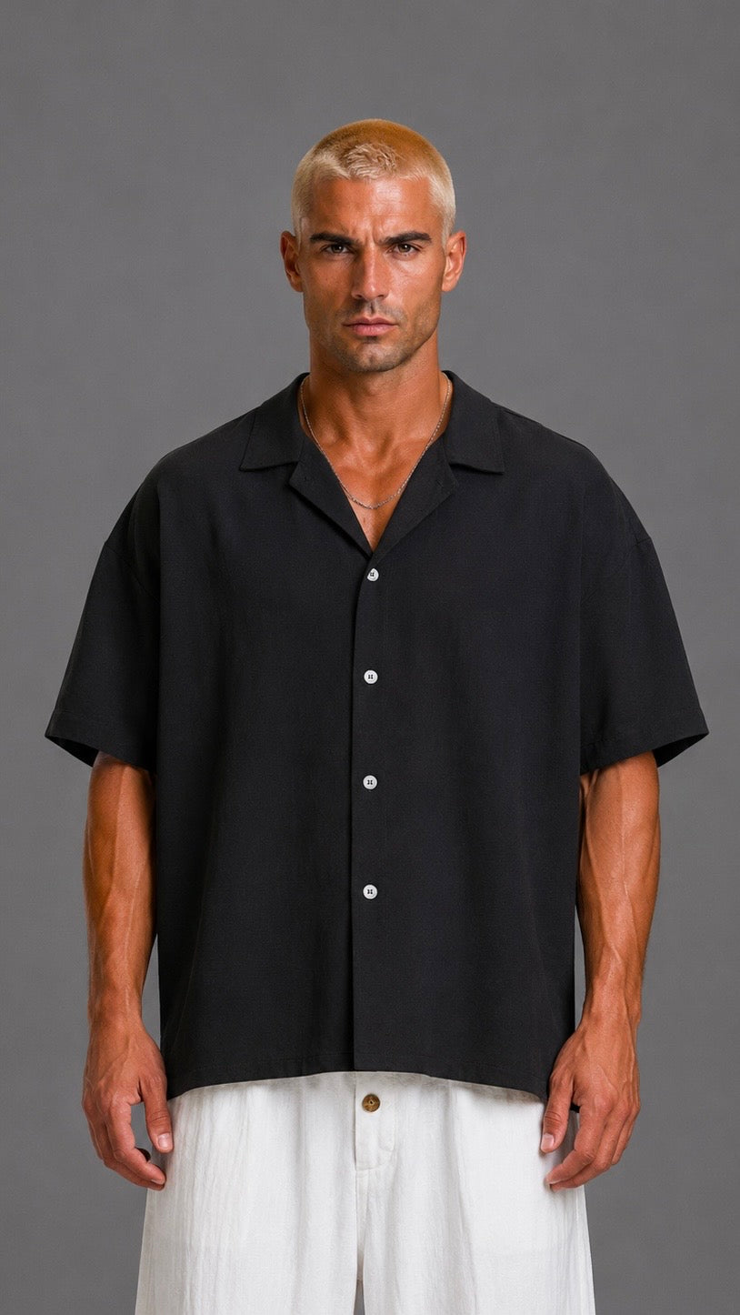 CAMICIA JW BASIC BLACK