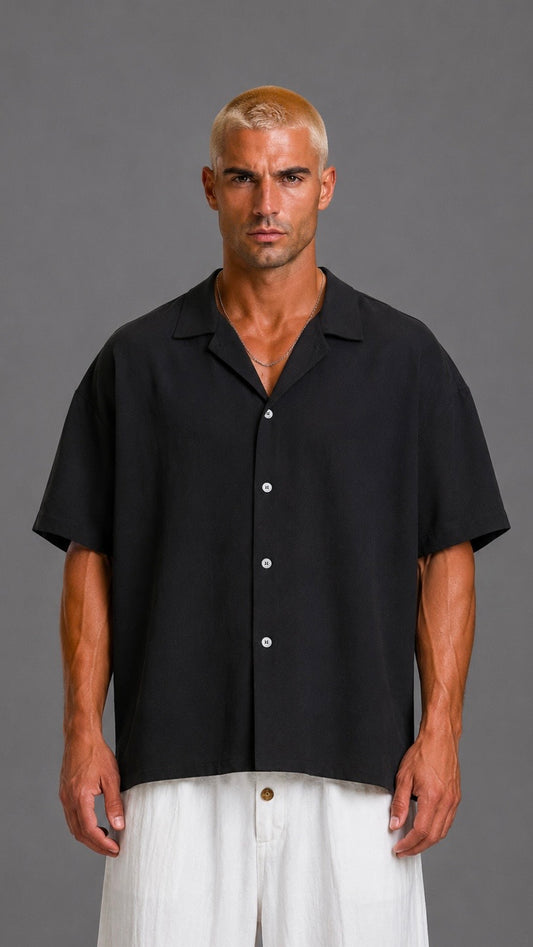 CAMICIA JW BASIC BLACK